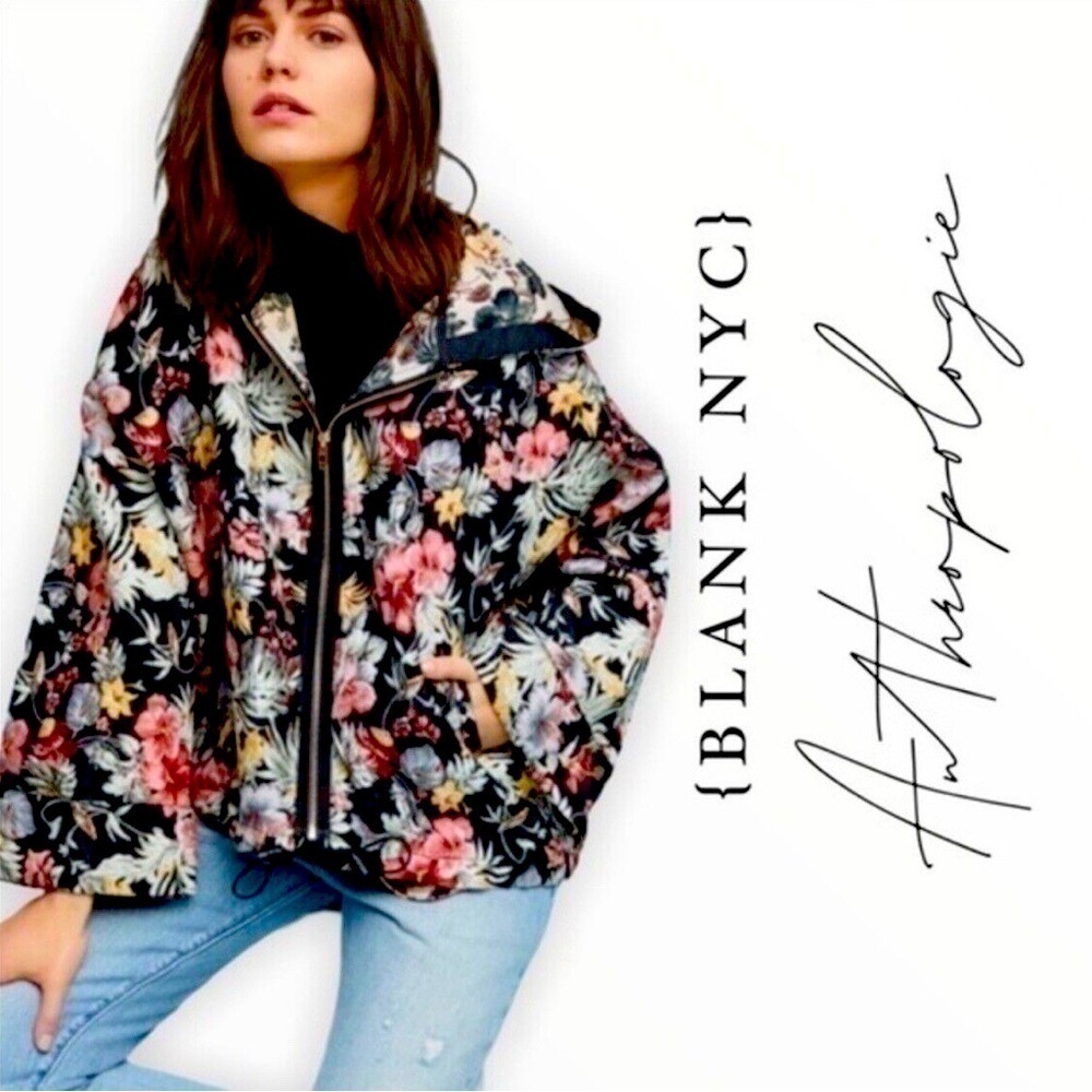 Anthropologie BlankNYC Oversized Windbreaker Jacket Small